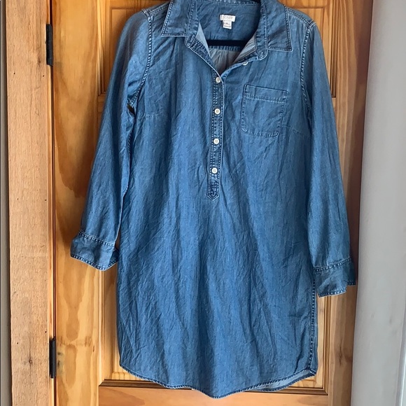 J. Crew Dresses & Skirts - J crew denim dress size medium